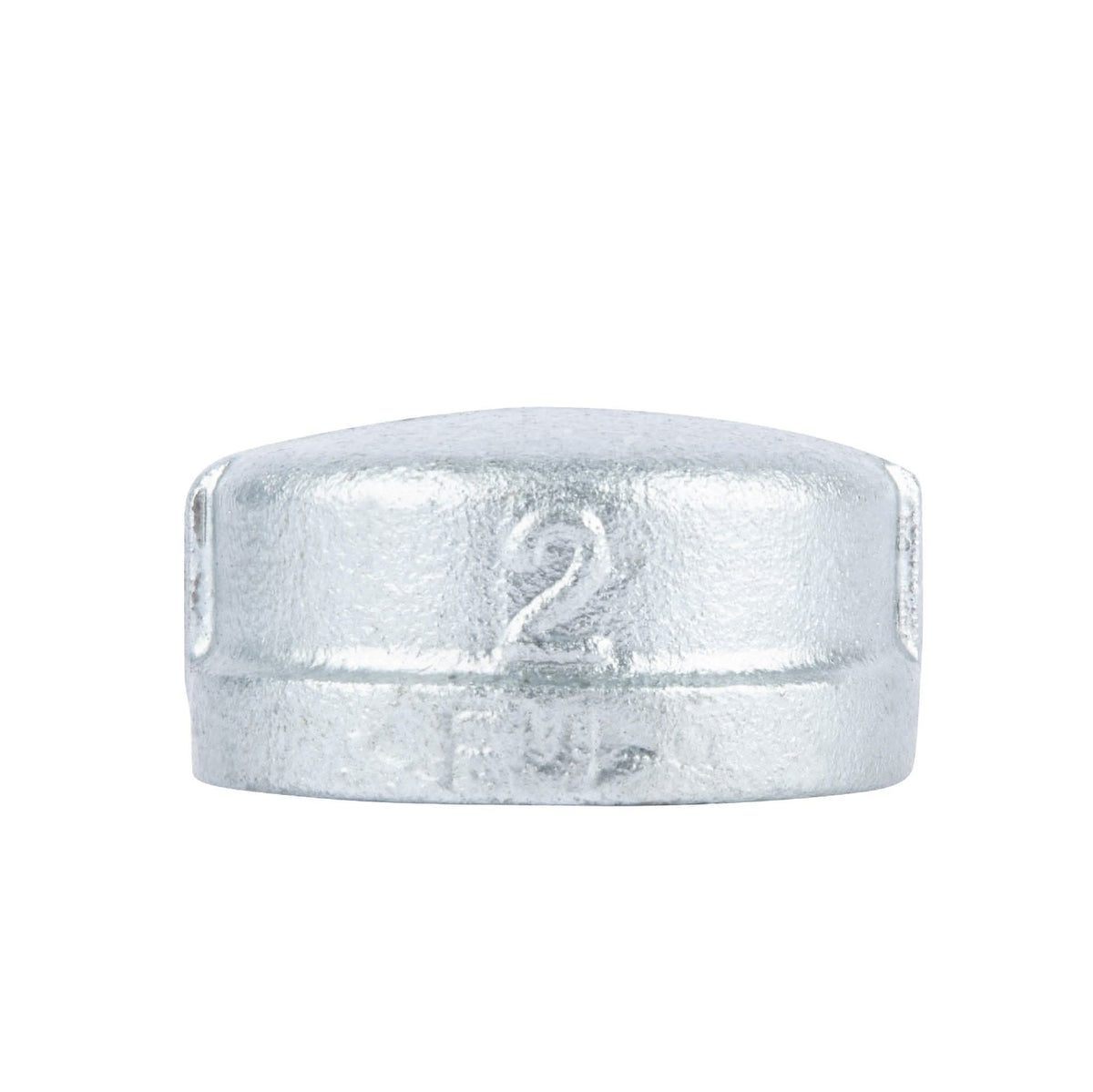 PIPE DECOR 2 in. galvanized iron cap pipe fitting