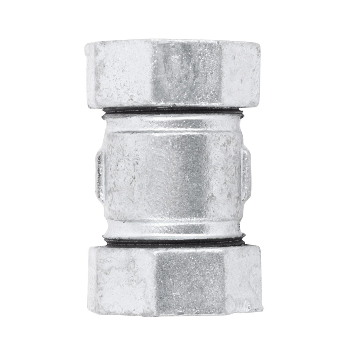 PIPE DECOR 2 in. galvanized iron compression coupling pipe fitting
