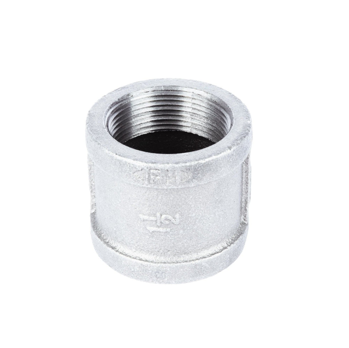 PIPE DECOR 1-1/2 in. galvanized iron coupling pipe fitting