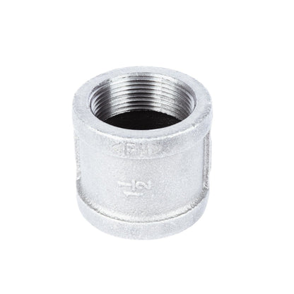 PIPE DECOR 1-1/2 in. galvanized iron coupling pipe fitting