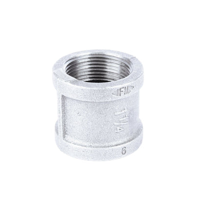 PIPE DECOR 1-1/4 in. galvanized iron coupling pipe fitting
