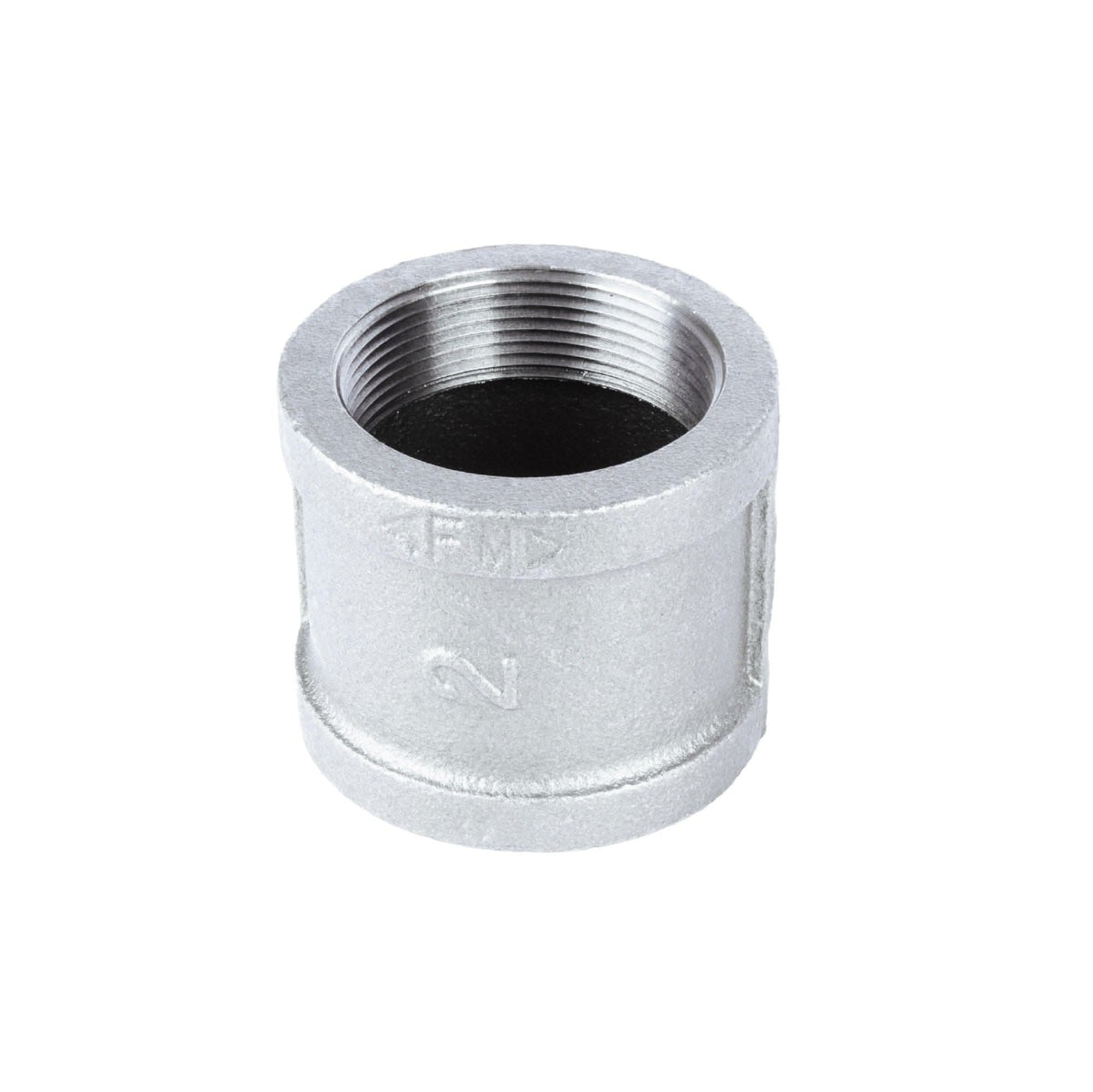 PIPE DECOR 2 in. galvanized iron coupling pipe fitting