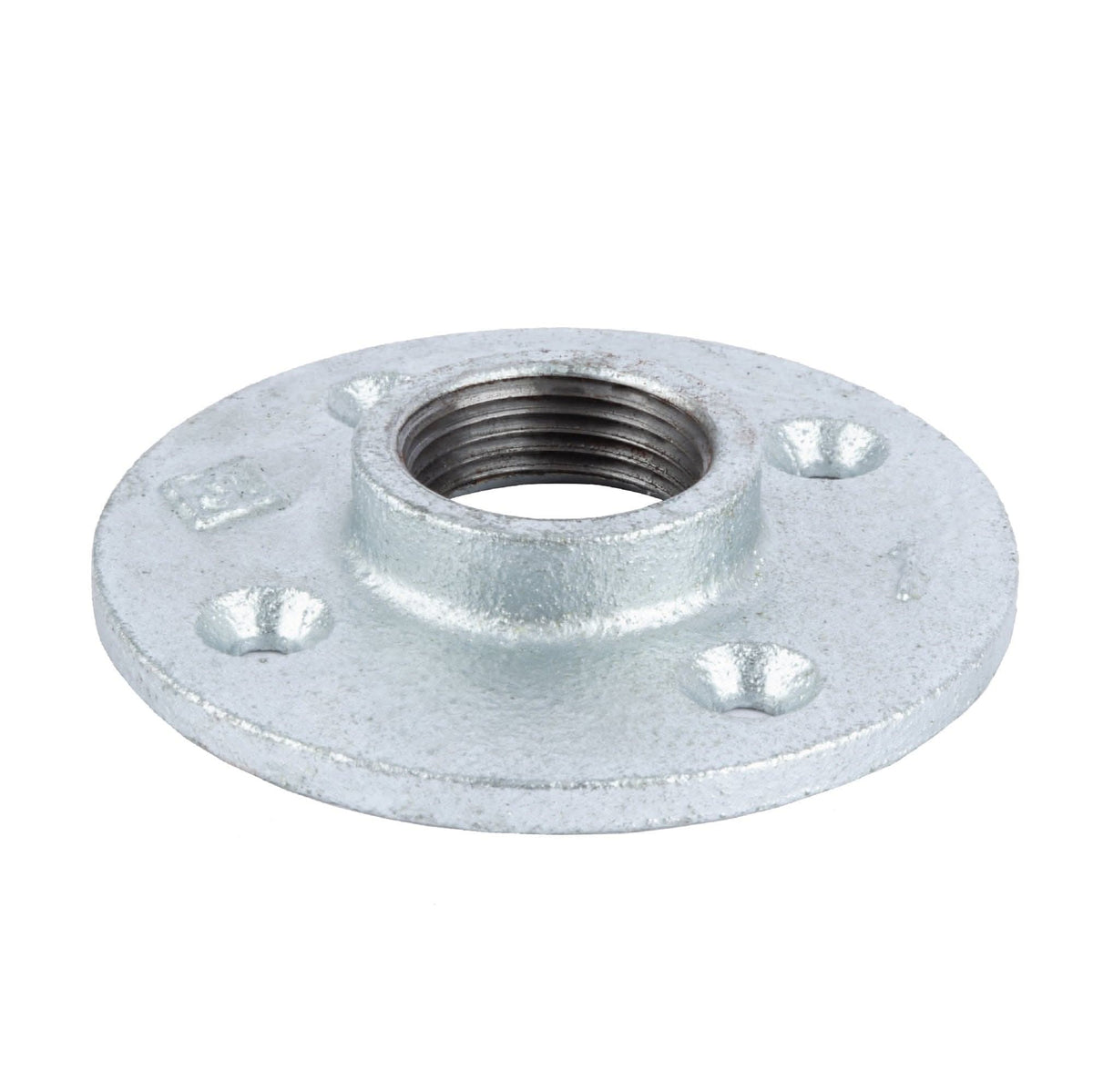 PIPE DECOR 1 in. galvanized iron floor flange pipe fitting