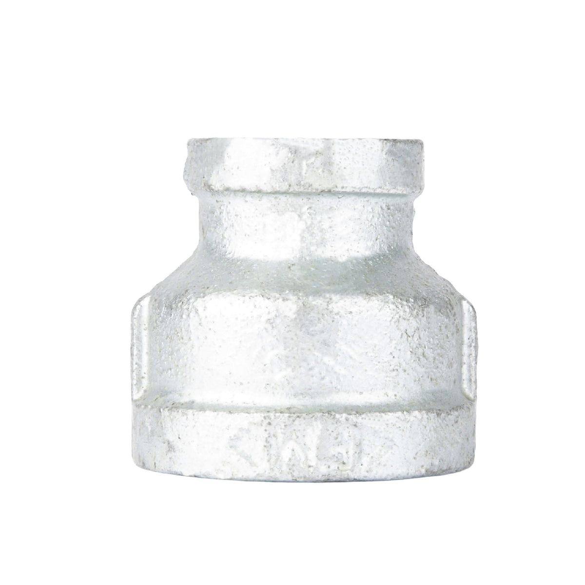 PIPE DECOR 1/2 in. x 1/4 in. galvanized iron reducing coupling pipe fitting