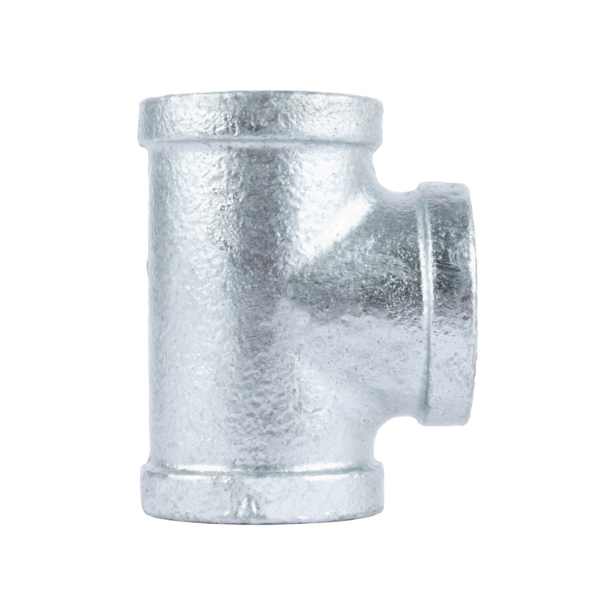PIPE DECOR 1-1/2 in. galvanized iron tee pipe fitting
