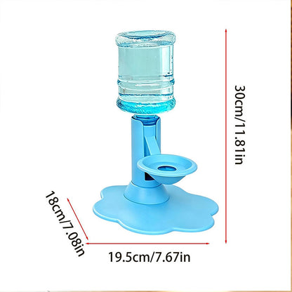 Gravity Cat Water Dispenser, No Electricity, Filter-Free, Adjustable Height Pet Fountain for Cats & Small Dogs by eprolo