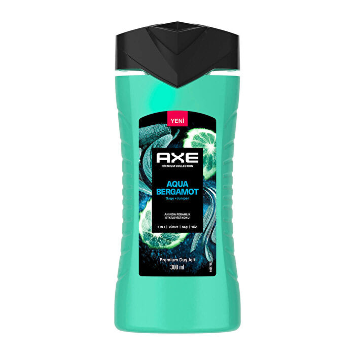 Axe Premium Collection Aqua Bergamot 3-in-1 body wash, 300 ml