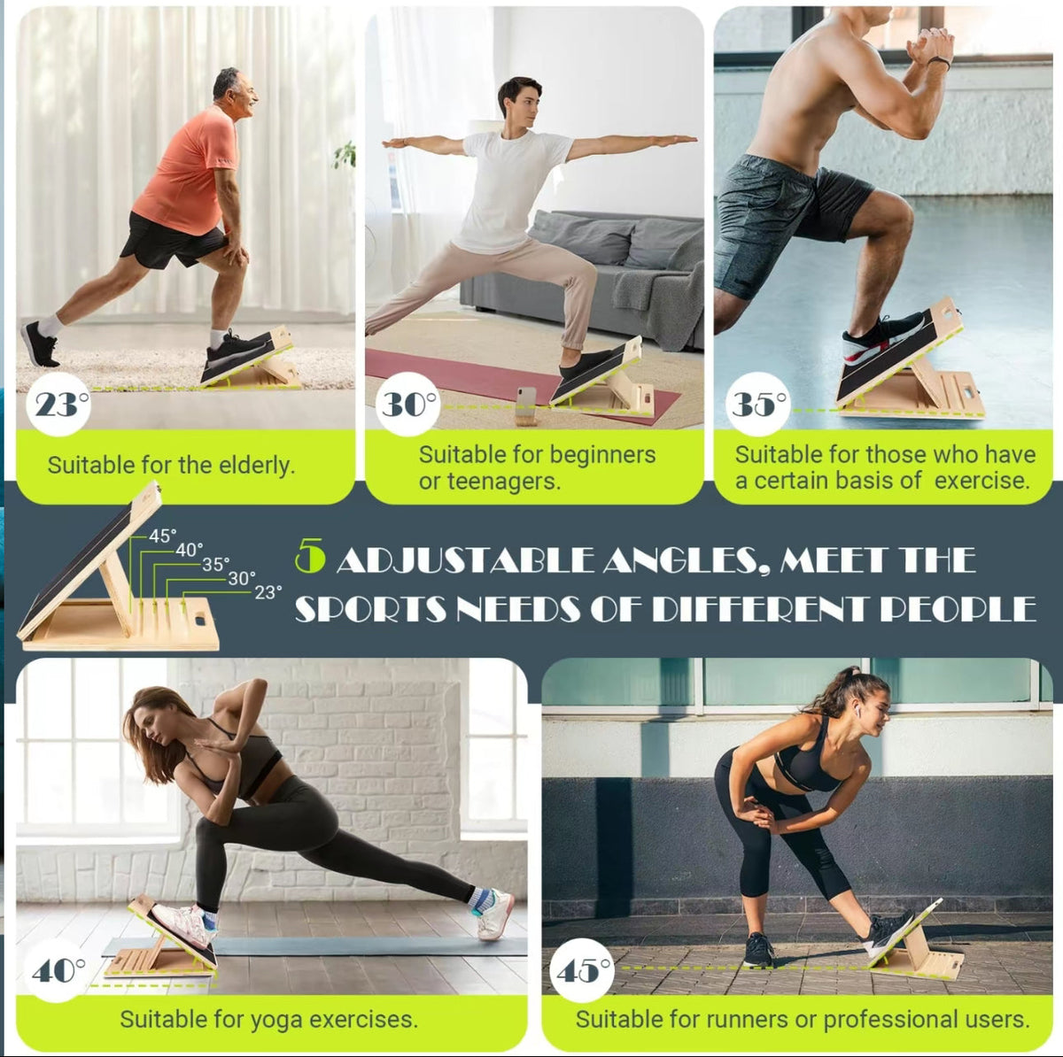 FlexSlope Calf Stretch Board by V.I.P Digital Presence