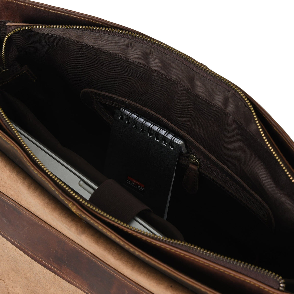 Wall Street Briefcase by Classy Leather Bags