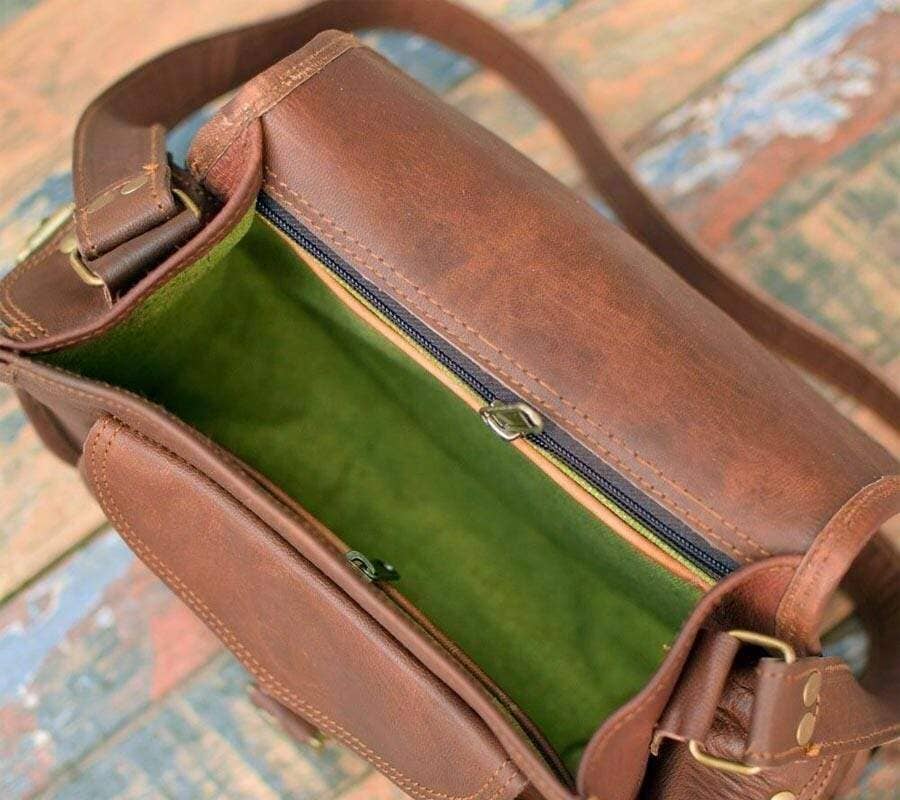 The Nichols Crossbody by Classy Leather Bags