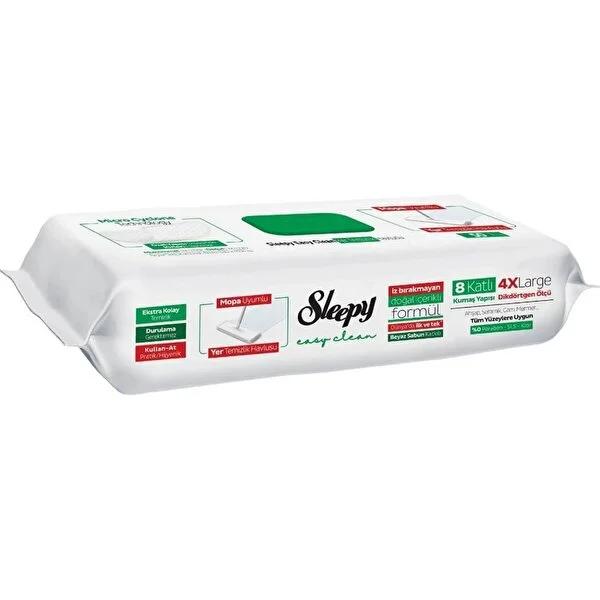 Sleepy Floor Cleaning Wipes: Mop Compatible, Disposable & 4X Large - Hygienic & Convenient Cleaning Cloths by Beauty Care Bag