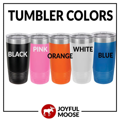 Insulated Travel Mug - 20 oz Engraved Tumbler With Double Wall Insulation For Crochet Lovers by Joyful Moose