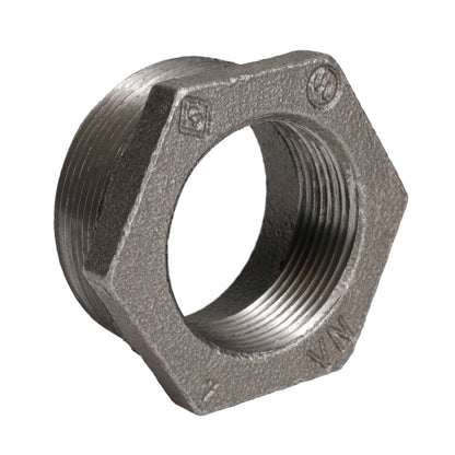 PIPE DECOR 2-1/2 in. x 1-1/2 in. black iron bushing pipe fitting