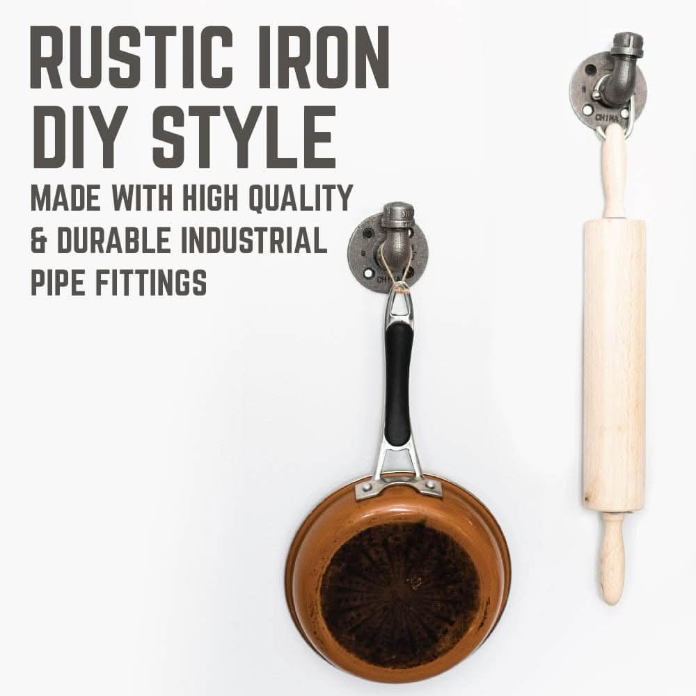 Coat Hook By PIPE DECOR by PIPE DECOR