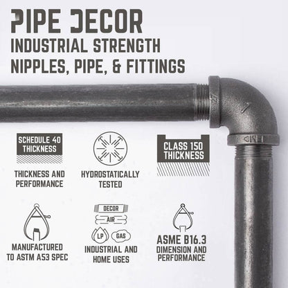 Coat Hook By PIPE DECOR by PIPE DECOR