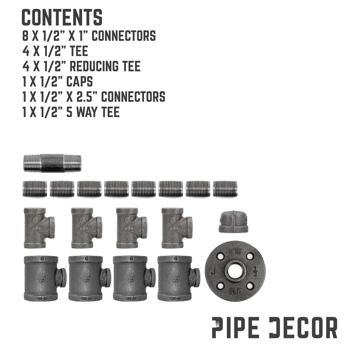 Wine Holder By PIPE DECOR by PIPE DECOR