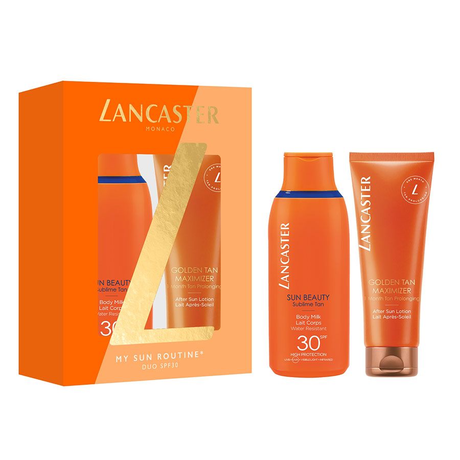 Lancaster Body Milk SPF30 & After Sun Lotion Set by Beauty Care Bag