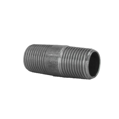PIPE DECOR 1-1/4 in. x 2 in. black steel pipe