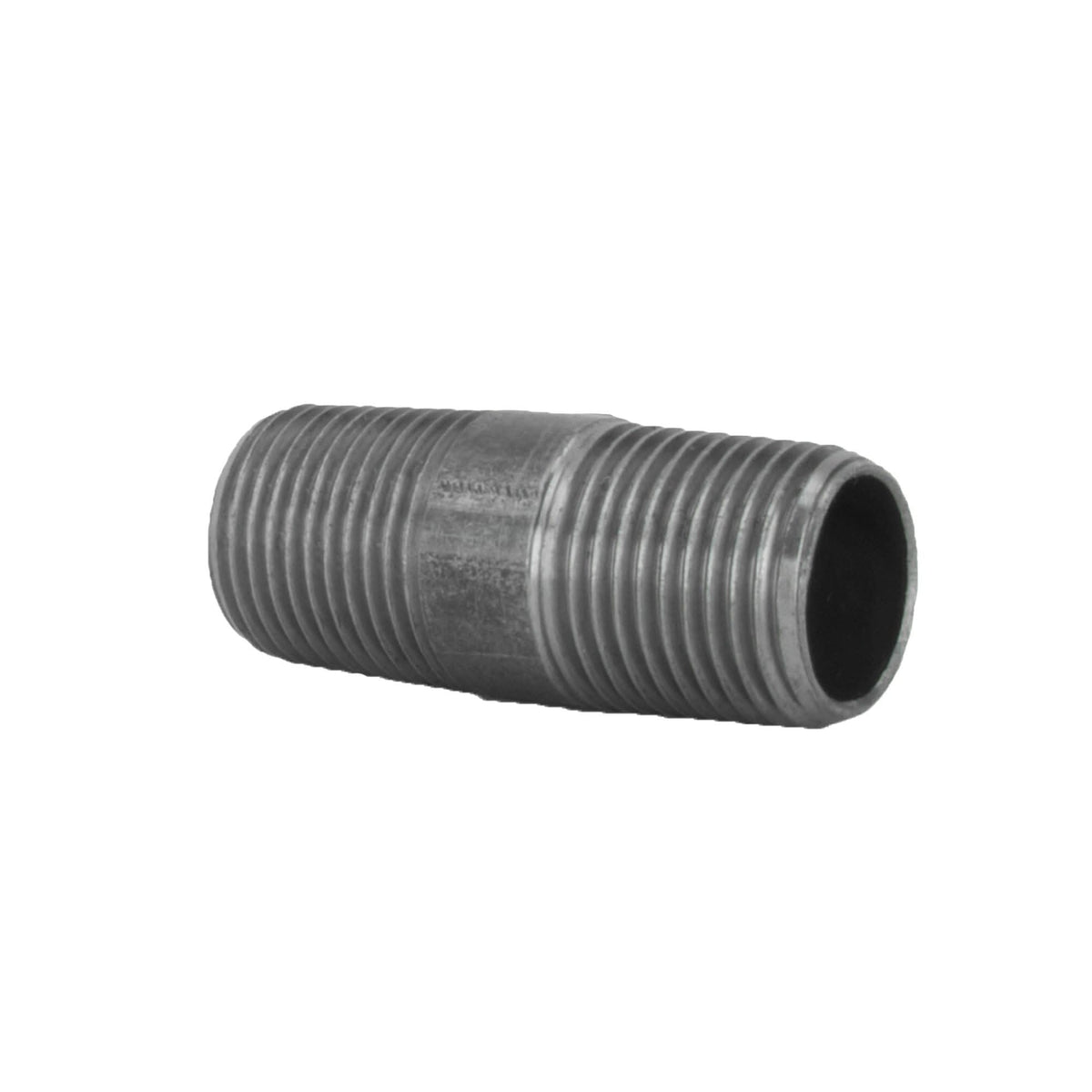 PIPE DECOR 1/2 in. x 1-1/2 in. black steel pipe