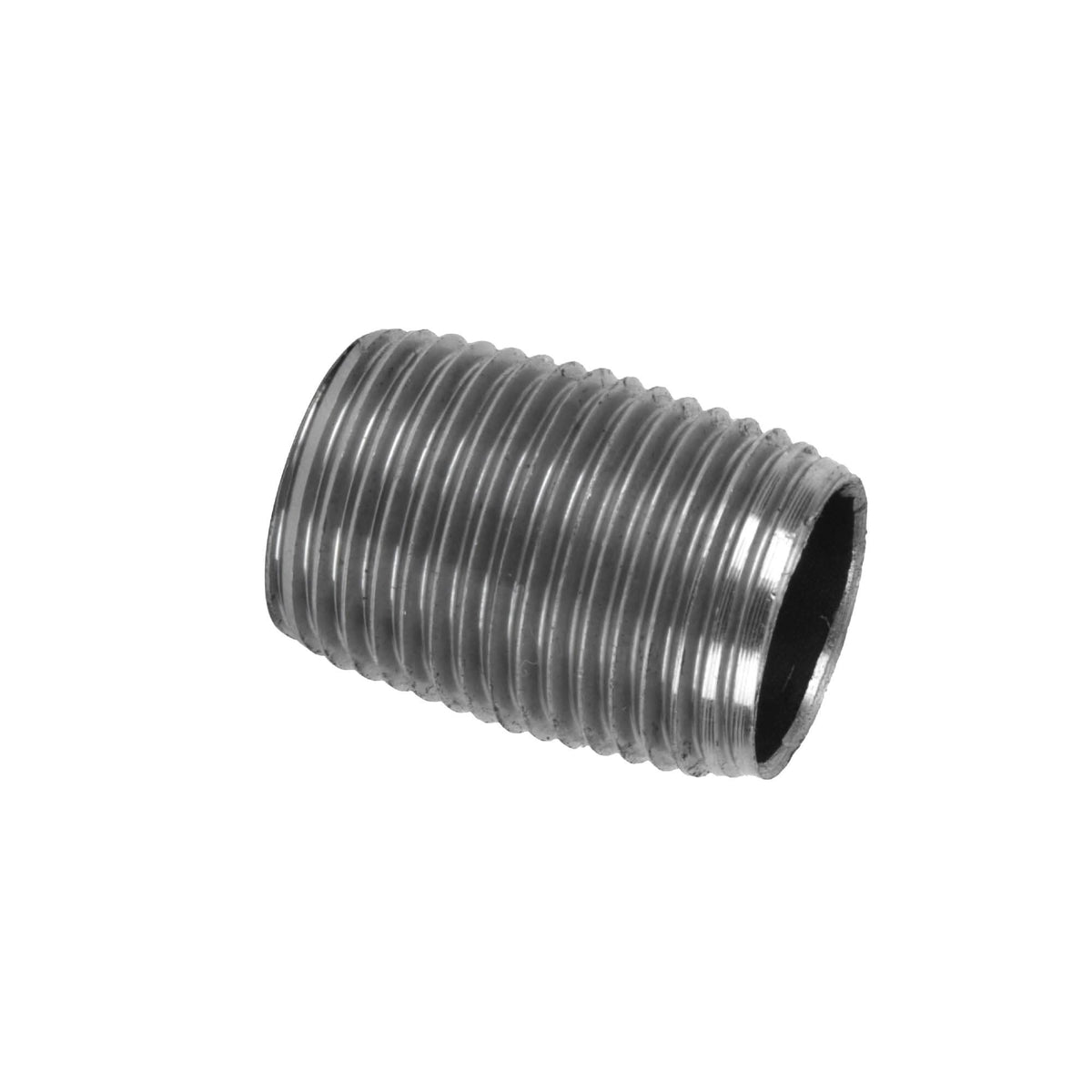PIPE DECOR 2 in. close black steel pipe nipple