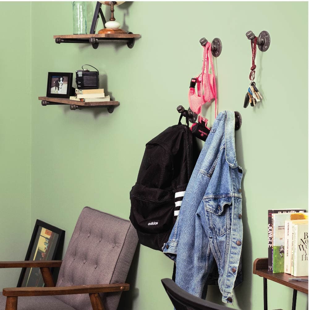 Wall Hook 4 Pack By PIPE DECOR by PIPE DECOR