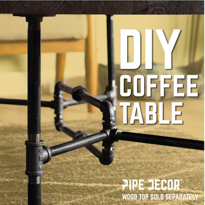 Loop Coffee Table By PIPE DECOR by PIPE DECOR
