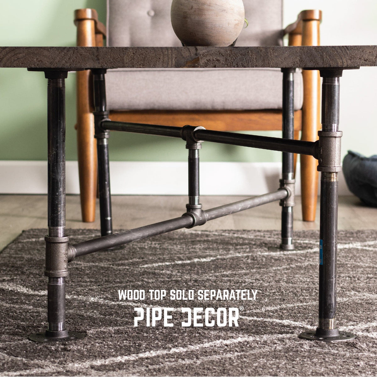 Turnpike Coffee Table By PIPE DECOR by PIPE DECOR