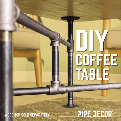 Turnpike Coffee Table By PIPE DECOR by PIPE DECOR