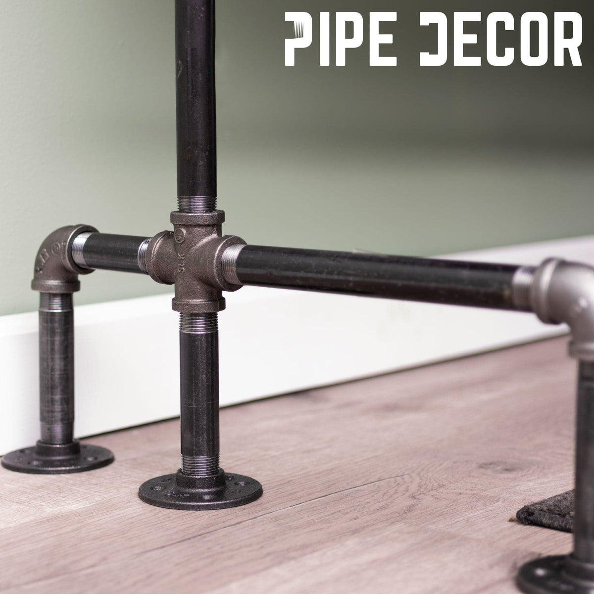 M Design Desk By PIPE DECOR by PIPE DECOR