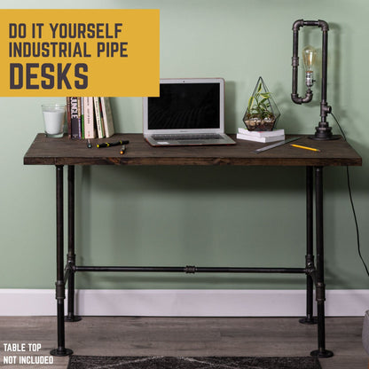 H Desk by PIPE DECOR by PIPE DECOR