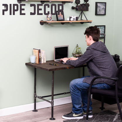 H Desk by PIPE DECOR by PIPE DECOR