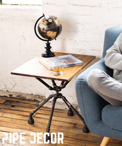Spider End Table By PIPE DÉCOR by PIPE DECOR