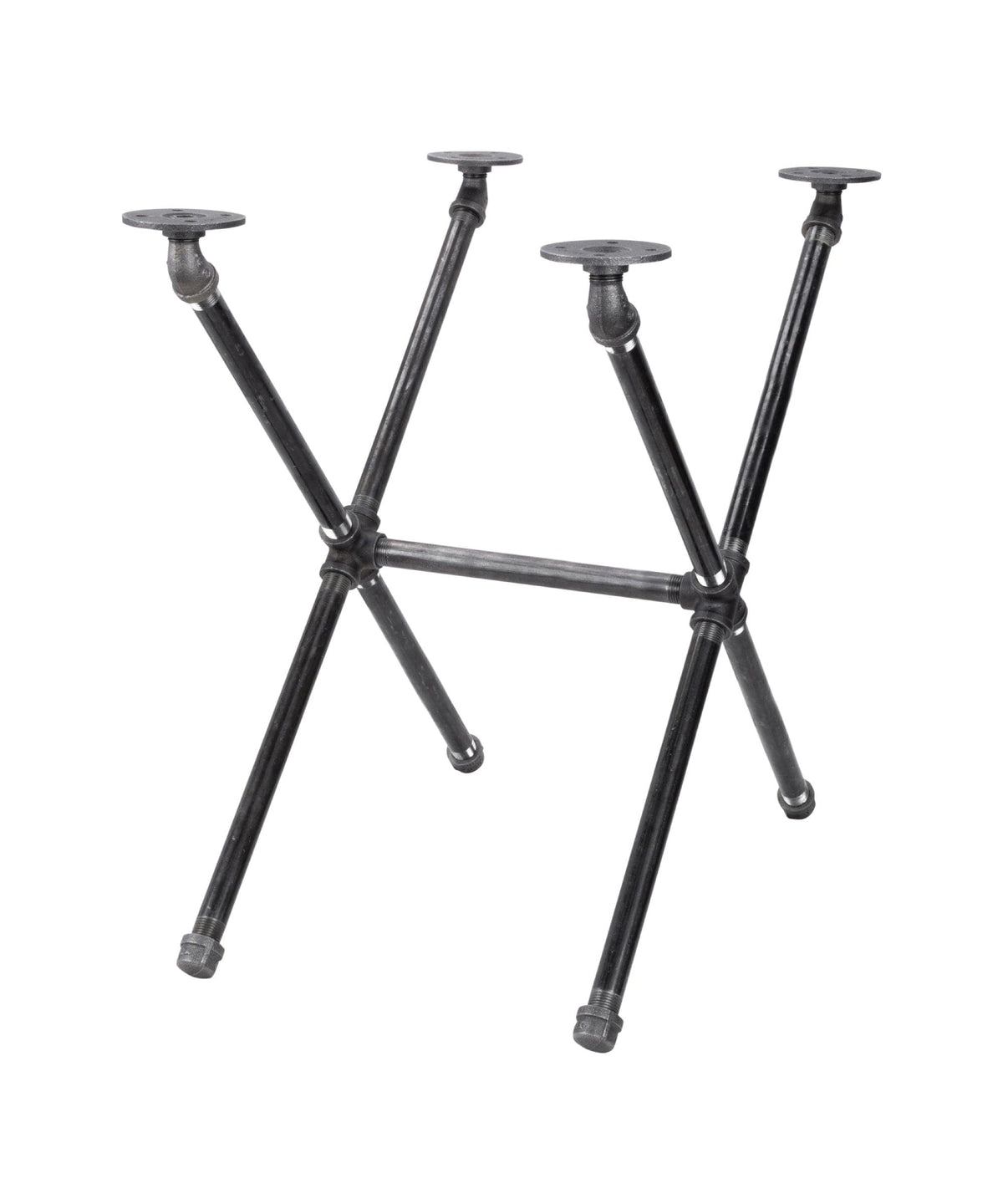 Criss Cross End Table By PIPE DECOR by PIPE DECOR