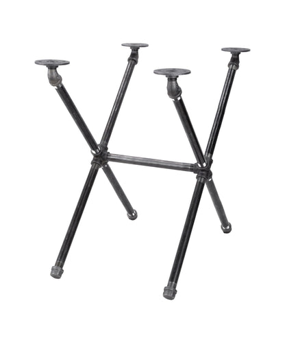 Criss Cross End Table By PIPE DECOR by PIPE DECOR