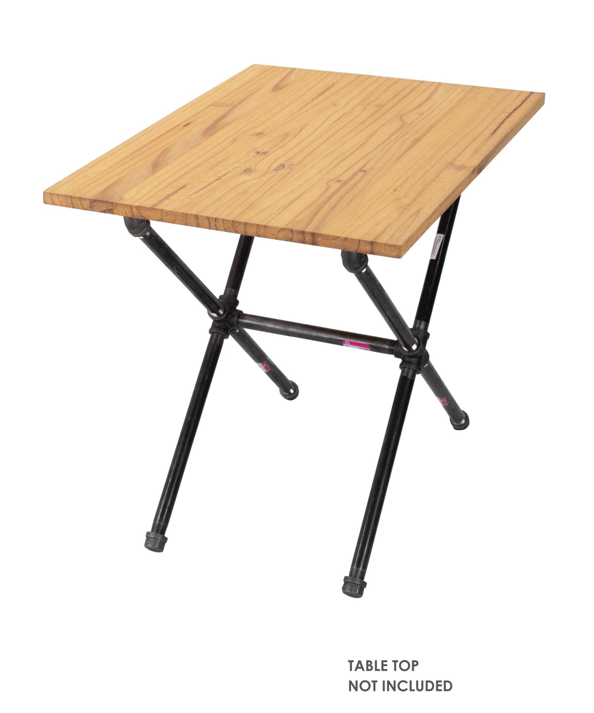 Criss Cross End Table By PIPE DECOR by PIPE DECOR