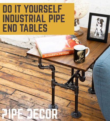 Streetlights End Table By PIPE DECOR by PIPE DECOR
