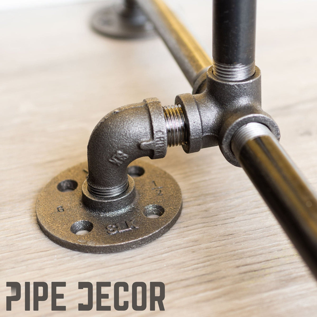 Freestanding Clothing Rack By PIPE DECOR by PIPE DECOR