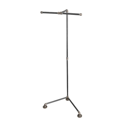 Freestanding Tee-Style Pipe Clothing Rack by PIPE DECOR