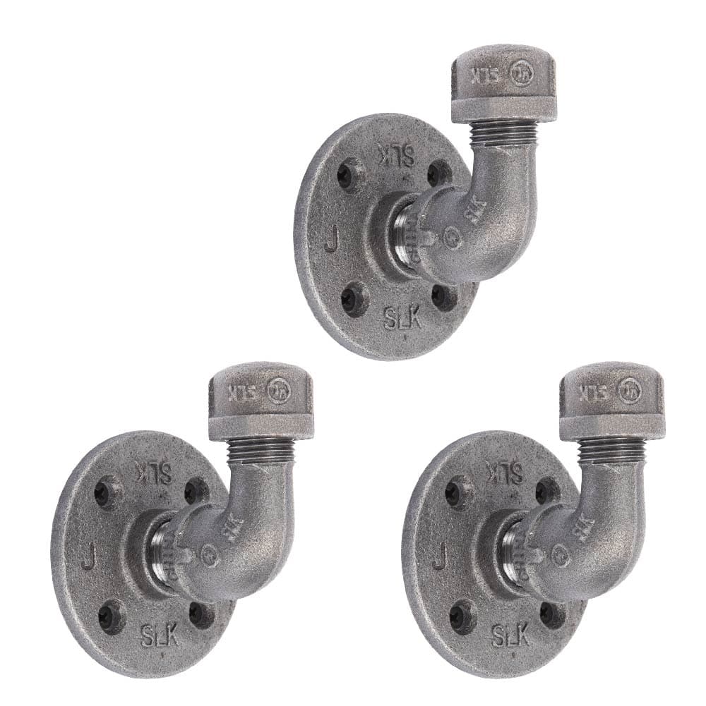 Wall Hook 3 Pack By PIPE DECOR by PIPE DECOR
