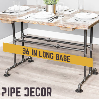Bridge Kitchen Table By PIPE DECOR by PIPE DECOR
