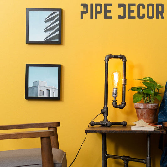 Convertible Table Lamp By PIPE DECOR by PIPE DECOR