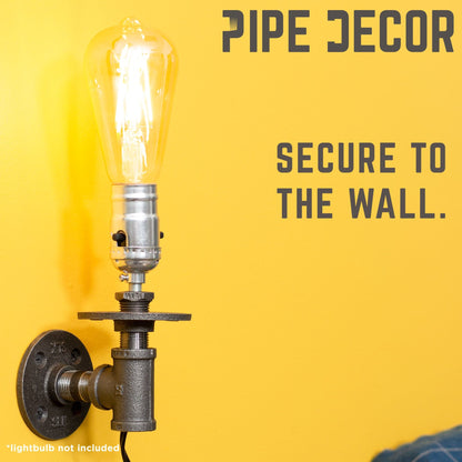 Wall Sconce By PIPE DECOR by PIPE DECOR