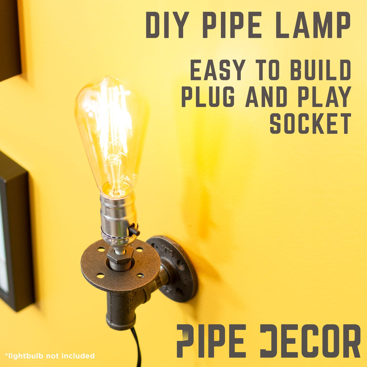 Wall Sconce By PIPE DECOR by PIPE DECOR
