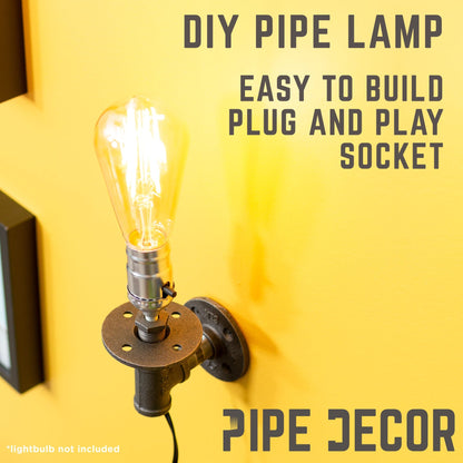 Wall Sconce By PIPE DECOR by PIPE DECOR