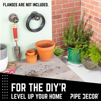 Black Industrial Spigot Handle (2-Pack) by PIPE DECOR