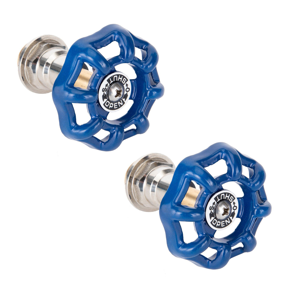 Blue Industrial Spigot Handle (2-Pack) by PIPE DECOR