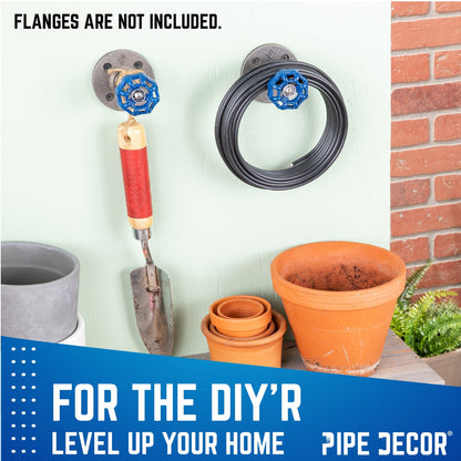 Blue Industrial Spigot Handle (2-Pack) by PIPE DECOR