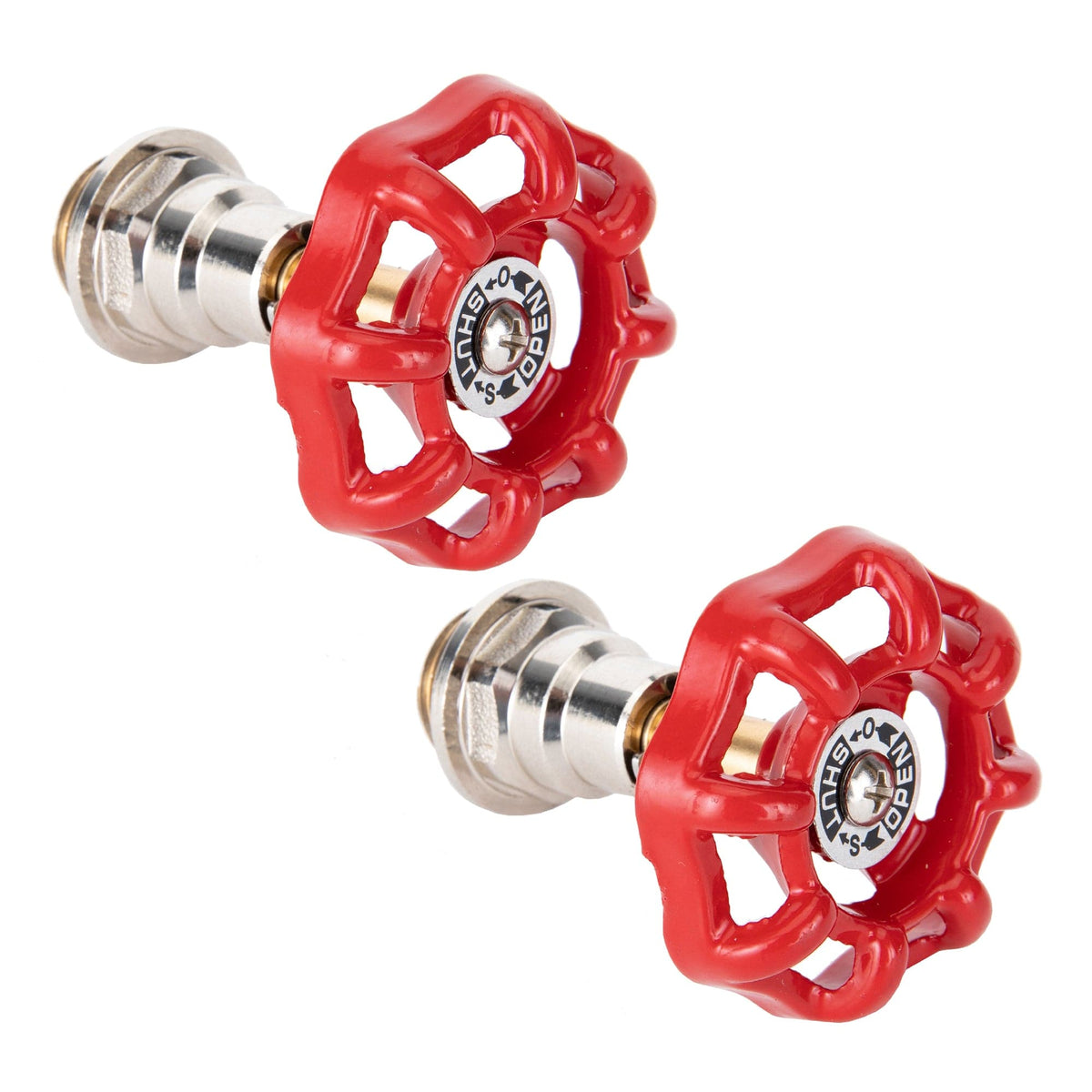 Red Industrial Spigot Handle (2-Pack) by PIPE DECOR