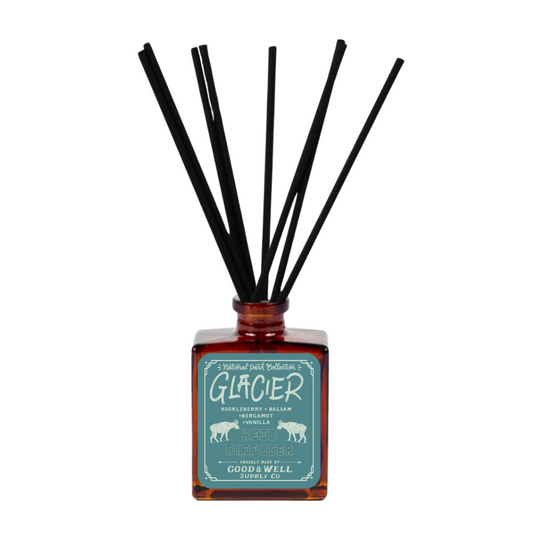 Glacier National Park Reed Diffuser by Good & Well Supply Co.