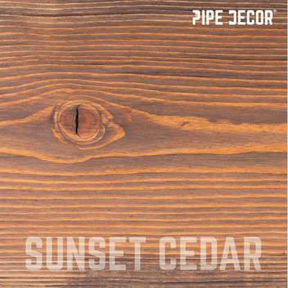RESTORE Sunset Cedar 36 in. Wood Shelf (Wood Only) by PIPE DECOR